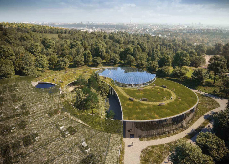 VSTUPNÍ AREÁL BOTANICKÉ ZAHRADY