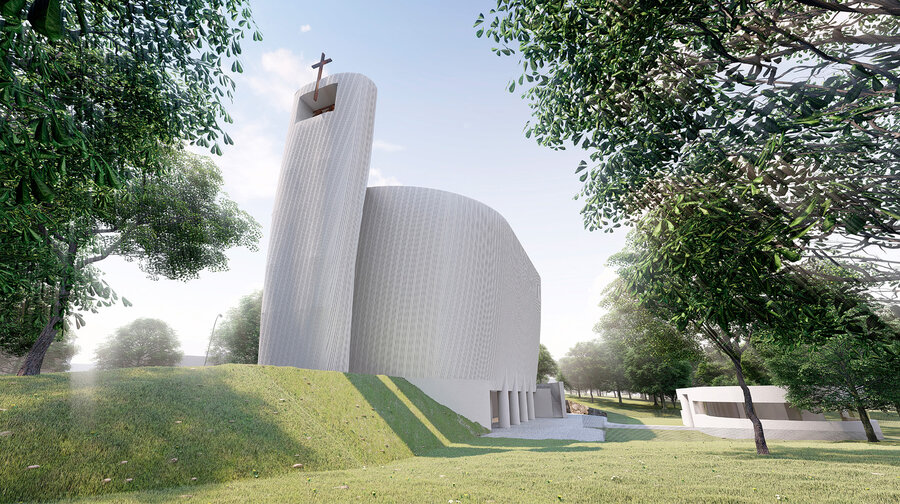 KOSTEL A PASTORAČNÍ CENTRUM NEJSVĚTĚJŠÍ TROJICE A JOSEFA KARDINÁLA BERANA