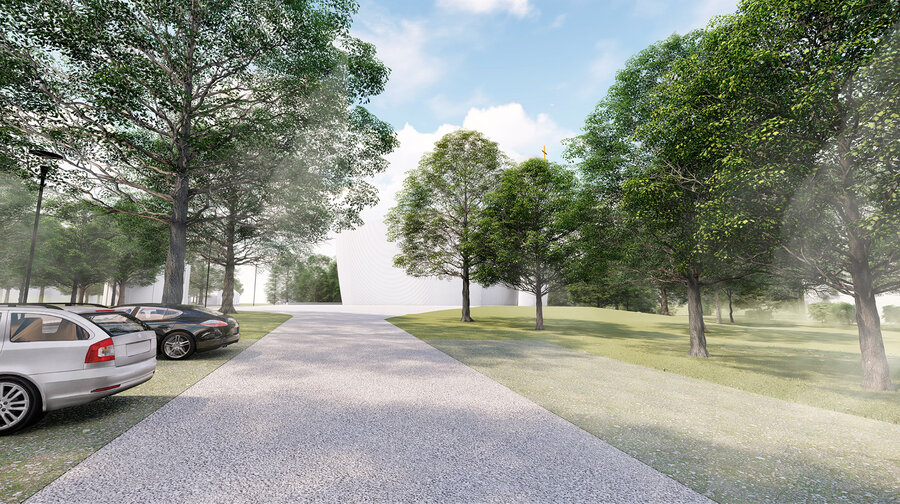 KOSTEL A PASTORAČNÍ CENTRUM NEJSVĚTĚJŠÍ TROJICE A JOSEFA KARDINÁLA BERANA