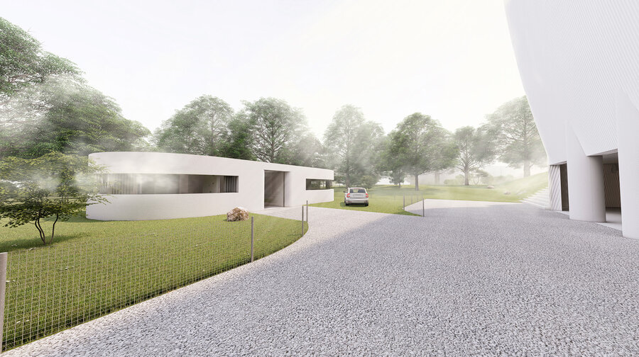 KOSTEL A PASTORAČNÍ CENTRUM NEJSVĚTĚJŠÍ TROJICE A JOSEFA KARDINÁLA BERANA